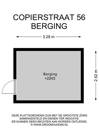 Floorplan - Copierstraat 56, 1433 NT Kudelstaart